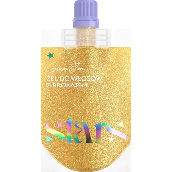 Stylingový přípravek STARS Glam Jam Gel na vlasy se třpytkami, Gold Glitterbomb 50 ml