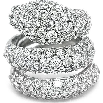 Prsten Zlatý Prsten s Diamanty ZY50003