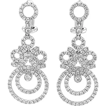 Náušnice Zlaté Náušnice s Diamanty 2020319