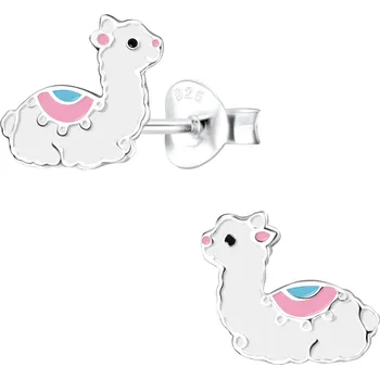 Náušnice Dětské stříbrné náušnice alpaka