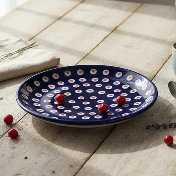 Talíř Dezertní talíř Moja Faktoria 17 cm - dek. D - Srdíčko