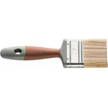 FAS-BRU BR 50/16 hnědý plochý malířský štětec, nátěry: laky a lazury na dřevo