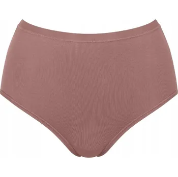 Kalhotky Hnědé dámské KALHOTKY s vysokým pasem SLOGGI GO DAILY COTTON HIGHWAIST S