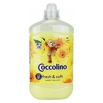 Přípravek na praní Coccolino Fresh&Soft Tekutá aviváž Happy Yellow 1,7L (68 praní)