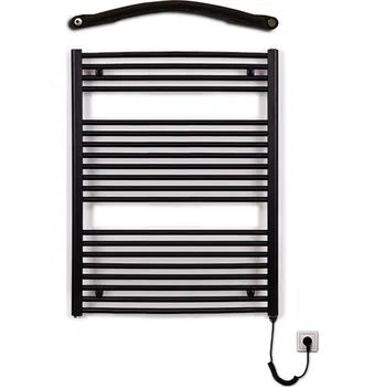 Radiátor Koupelnový radiátor elektrický Thermal KDO-E 750/ 960 - 500W, pravý - černý mat