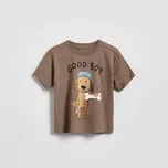 Reserved - Tričko s potiskem - hnědá - 954IX-88X - 954IX-88X-104