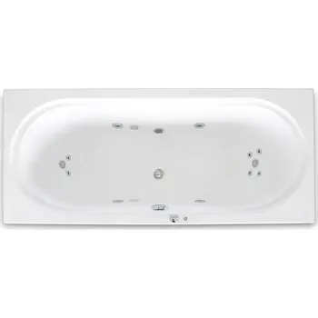 Vana ARTTEC SPIRIT SURF + CHROMO 170 x 75 cm hydromasážní akrylátová vana Prodloužená záruka