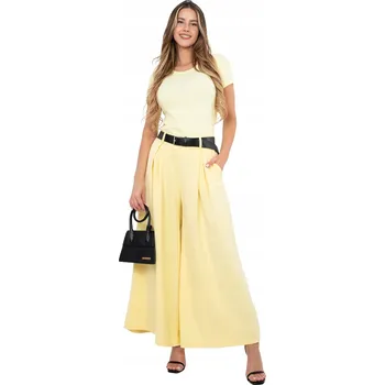 Dámské kalhoty Rue Paris dámské palazzo kalhoty dlouhé velikost univerzální