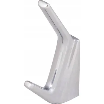 Věšák NÁBYTEK VĚŠÁK na oblečení na zeď nástěnný SENT chromovaný