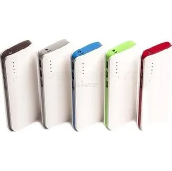 Powerbanka PowerBanka 20 000 mAH, 3x USB port, modrá