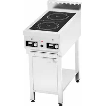 Sporák Indukční sporák 2 plotny s dvířky