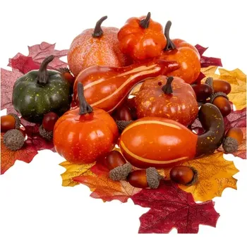 Podzimní umělé dekorace – 50 kusů