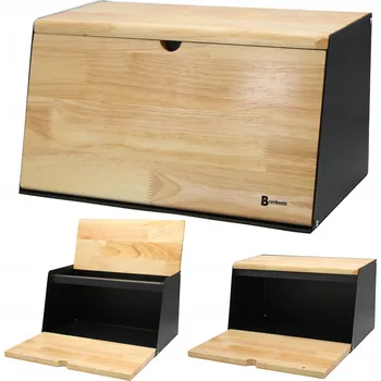 chlebník Jednodílný chlebník Brunbeste černý ocel