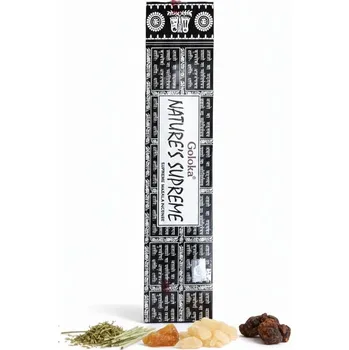 Čajovna INDICKÉ TYČINKOVÉ KADIDLO GOLOKA NATURE'S SERIES 2 - SUPREME 15 gramů