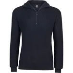 Svetr Brandit Marine Pullover Troyer - navy, L
