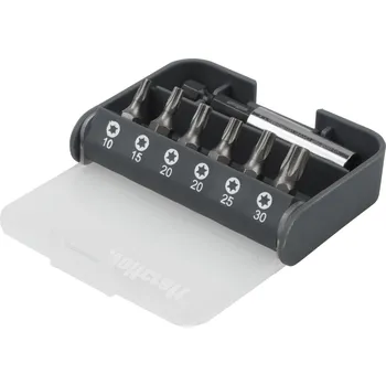 Bit Wolfcraft 7-dílný box s bity Torx 1216000