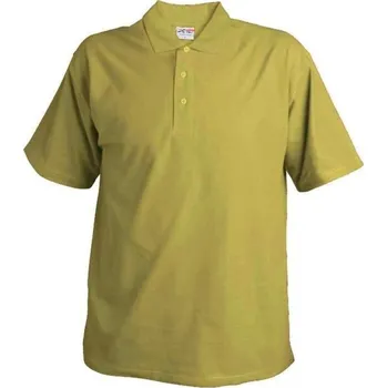 Pánské tričko Pánská pique polokošile Xfer 220 - béžová, XL