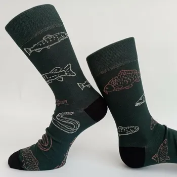 Trepon pánské ponožky Okoun zelená vel. 42-46
