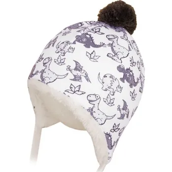 Kojenecká čepice ROCKINO Dětská zimní čepice, Zvířátka DINO Varianta: 46cm