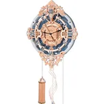 ROBOTIME Rokr 3D dřevěné puzzle Romantické nástěnné hodiny 231 dílků