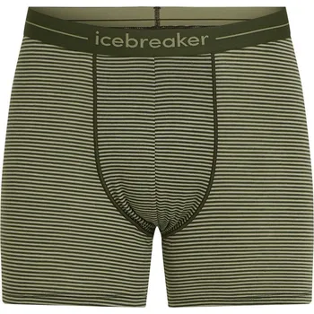 Boxerky Pánské merino boxerky ICEBREAKER Mens Anatomica Boxers, Lichen/Dark Loden/S velikost: S