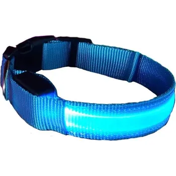 Obojek pro psa Reedog Colour svíticí obojek pro malé, střední a velké psy - žlutá - 32 - 50 cm