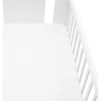 Prostěradlo Jersey prostěradlo do postýlky New Baby 120x60 bílé