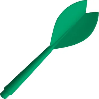 Příslušenství pro šipky Darteg letka s násadkou 1/4 Economy ES, zelená