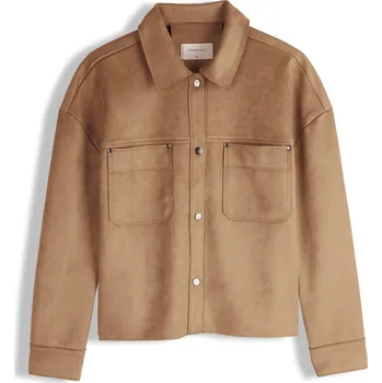 Dámská bunda GATE Přechodná bunda z imitace semiše 44 226-0655/28