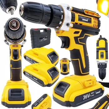 Vrtačka Aku vrtací šroubovák 2x36V baterie RS620 BULLTECH