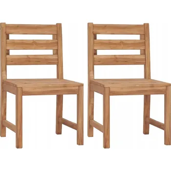 Zahradní židle VidaXL dřevěná hnědá