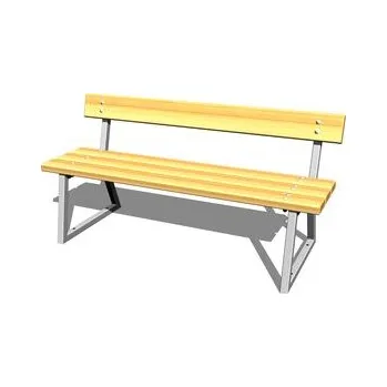 Zahradní lavice Lavička LA118KZnD (mobilní)