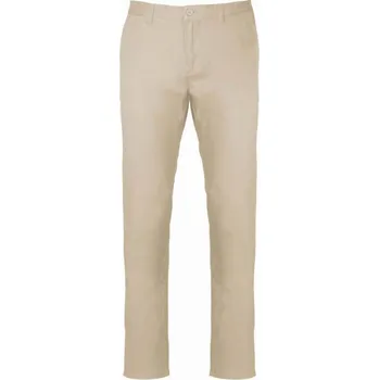 Pánské kalhoty Kariban Chino - béžové, 44