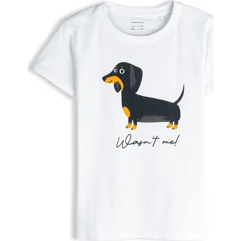 Dětská móda GATE Bavlněné tričko s potiskem 11Y 426-0125/11