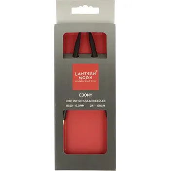 Jehlice KnitPro Lantern Moon kruhové fixní jehlice 60Cm 6mm (Lantern Moon’s Destiny circular knitting needles 60Cm 6mm)