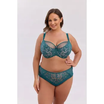 Dámské spodní prádlo Gaia polovyztužená podprsenka zelená velikost 90G