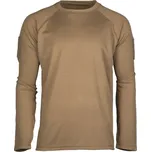 Triko funkční Mil-Tec Tactical Quickdry 1/1 - hnědé, XL