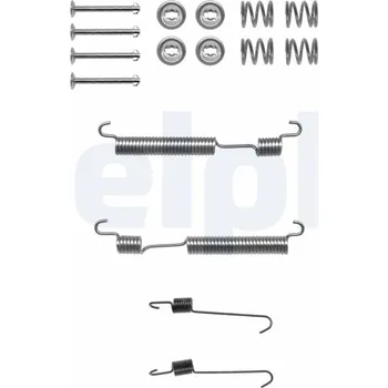 Brzdový systém Sada příslušenství, brzdové čelisti DELPHI LY1316