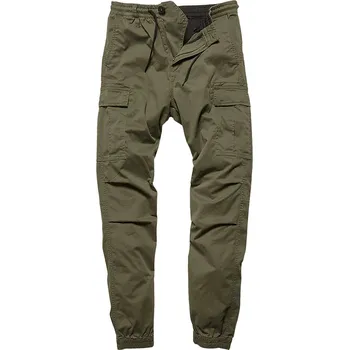 Kalhoty Vintage Industries Vince Cargo Jogger - olivové, 33