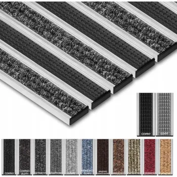 Rohožka VSTUPNÍ SYSTÉMOVÁ ROHOŽKA - venkovní zapuštěná rohožka 100x50