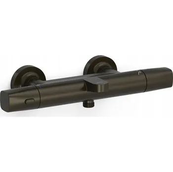 Vodovodní baterie Nástěnná vanová baterie Tres Over-Wall černá