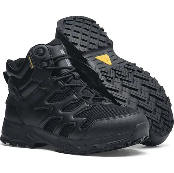 Pracovní obuv Taktické boty kožené SFC Carrig Mid Boots - černé, 35