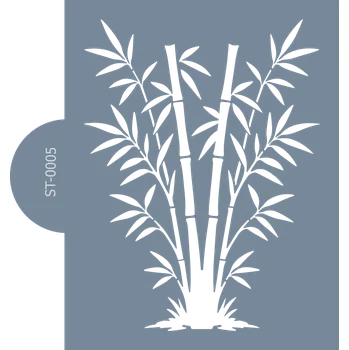 Cukrářská šablona (Stencil) Bambus