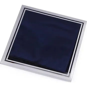 Látkový kapesník Saténový kapesníček do saka v krabičce 22 x 22 cm