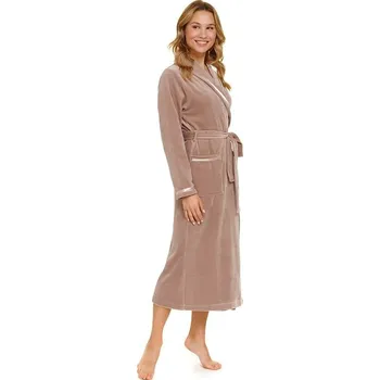 Dámský župan Velurový dámský župan Sofie béžový XL