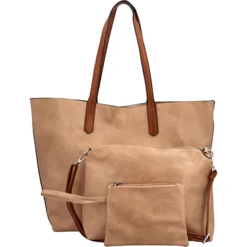 Dámský set kabelek khaki - Firenze Zorika Khaki