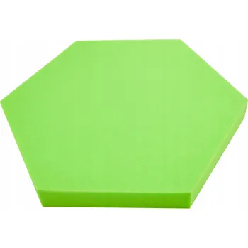 Obklad Bitmat Akustický panel Hexagon 50x50cm, tloušťka 5cm, světle zelený