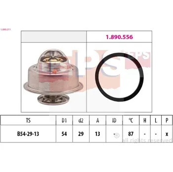 Automobilové těsnění Termostat, chladivo EPS 1.880.211