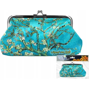 Peněženka VELKÁ PENĚŽENKA NA MINCE VAN GOGH KVETOUCÍ MANDLOŇ CARMANI DÁREK