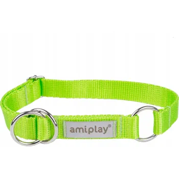 Obojek pro psa Materiálový polostahovací obojek pro psa Amiplay vel. M